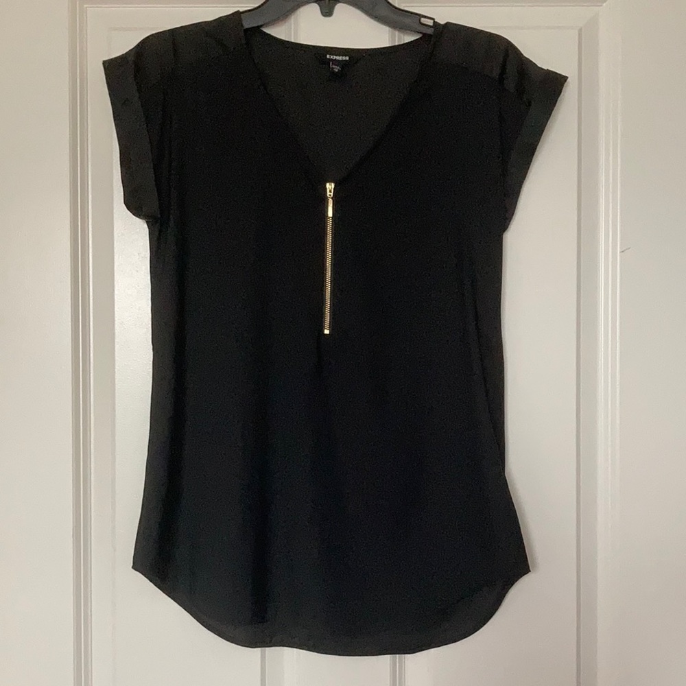 Express Black Blouse